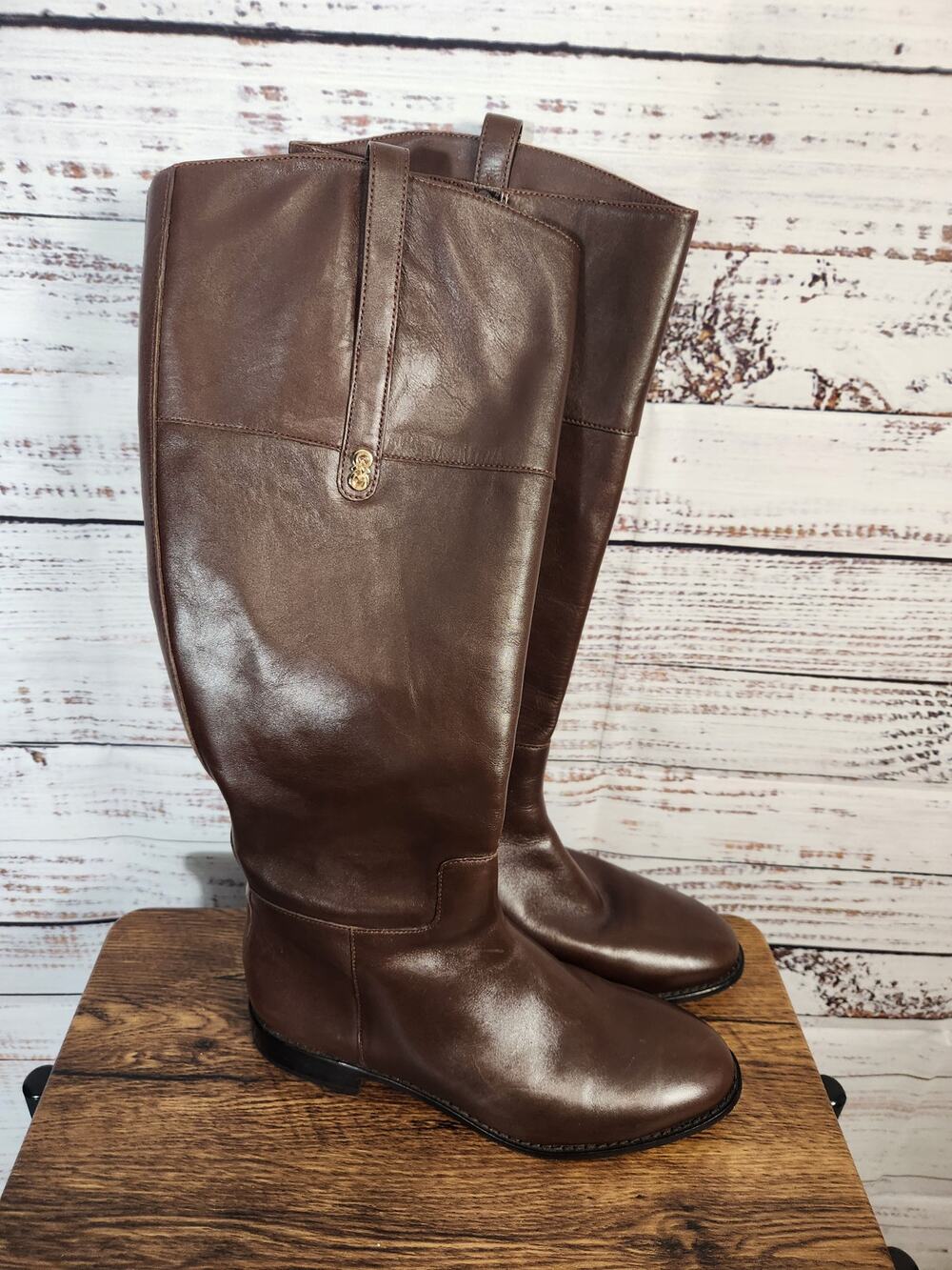 Cole Haan Women's Crown Leather Riding Boots size 6
